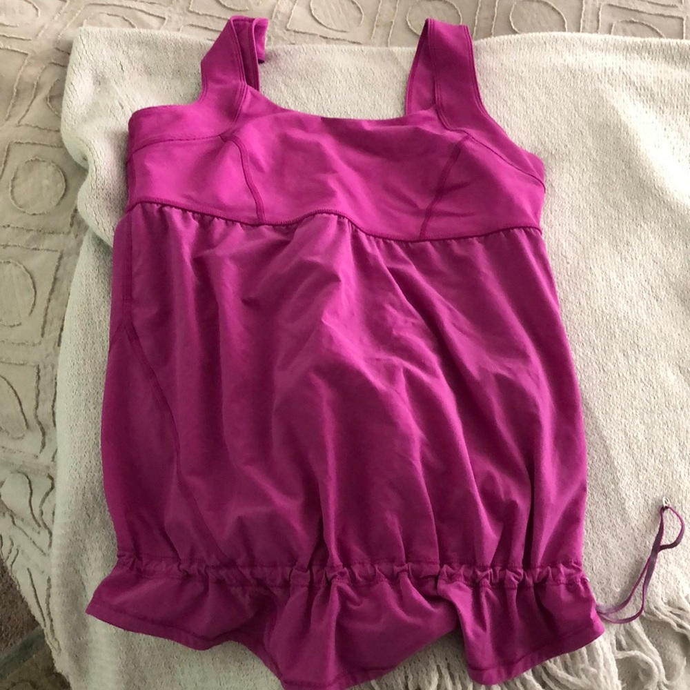 Lululemon workout cinch tank